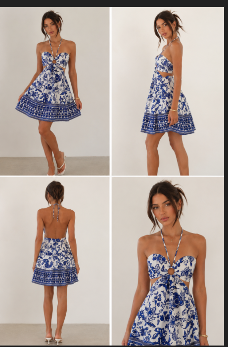 Capri Charm Mini Dress