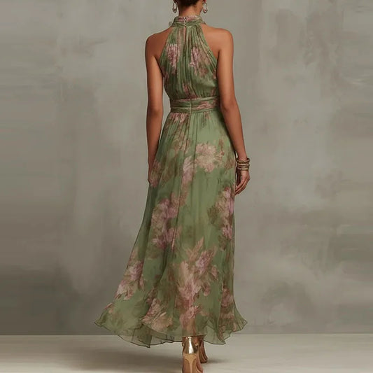 Flora Veil Maxi Dress