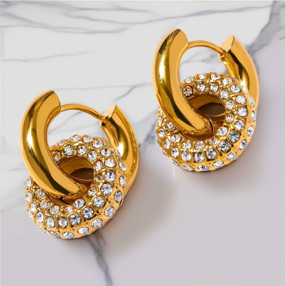 Bea Double Earrings